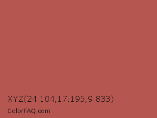 XYZ 24.104,17.195,9.833 Color Image