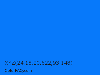 XYZ 24.18,20.622,93.148 Color Image