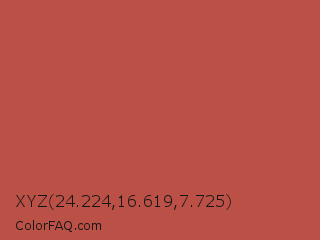 XYZ 24.224,16.619,7.725 Color Image