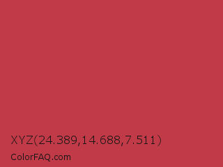 XYZ 24.389,14.688,7.511 Color Image