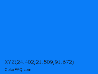 XYZ 24.402,21.509,91.672 Color Image
