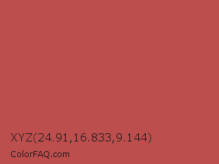XYZ 24.91,16.833,9.144 Color Image
