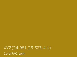 XYZ 24.981,25.523,4.1 Color Image