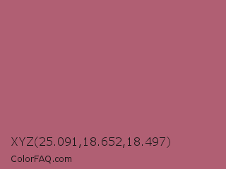 XYZ 25.091,18.652,18.497 Color Image