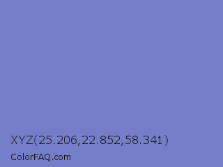 XYZ 25.206,22.852,58.341 Color Image