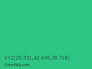 XYZ 25.531,42.658,28.718 Color Image