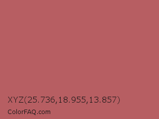 XYZ 25.736,18.955,13.857 Color Image
