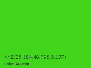 XYZ 26.184,48.796,9.137 Color Image