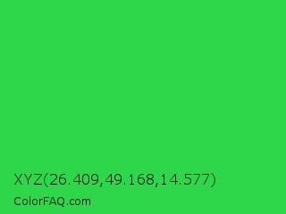 XYZ 26.409,49.168,14.577 Color Image