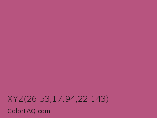 XYZ 26.53,17.94,22.143 Color Image