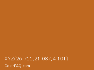 XYZ 26.711,21.087,4.101 Color Image