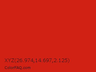XYZ 26.974,14.697,2.125 Color Image