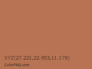XYZ 27.221,22.953,11.179 Color Image
