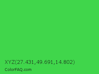 XYZ 27.431,49.691,14.802 Color Image