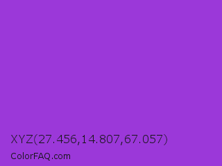 XYZ 27.456,14.807,67.057 Color Image