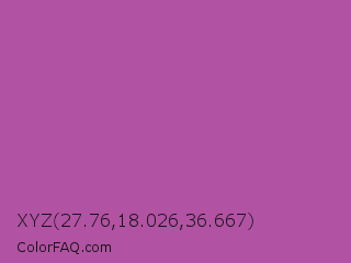 XYZ 27.76,18.026,36.667 Color Image
