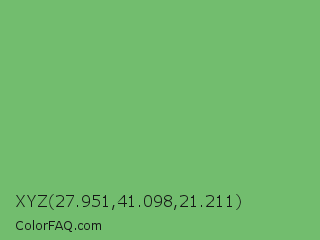 XYZ 27.951,41.098,21.211 Color Image
