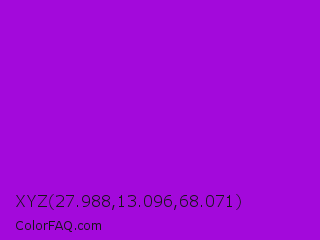 XYZ 27.988,13.096,68.071 Color Image