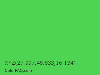 XYZ 27.997,48.833,16.134 Color Image