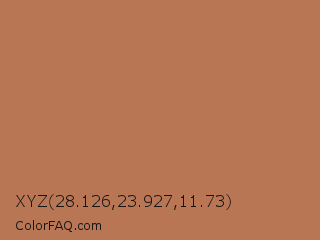 XYZ 28.126,23.927,11.73 Color Image