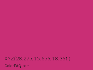 XYZ 28.275,15.656,18.361 Color Image