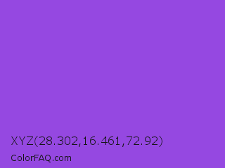 XYZ 28.302,16.461,72.92 Color Image