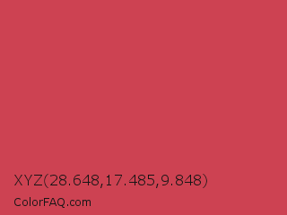 XYZ 28.648,17.485,9.848 Color Image