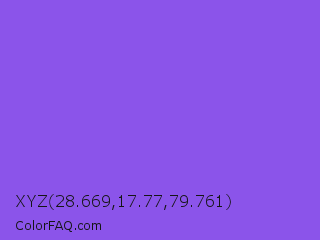 XYZ 28.669,17.77,79.761 Color Image