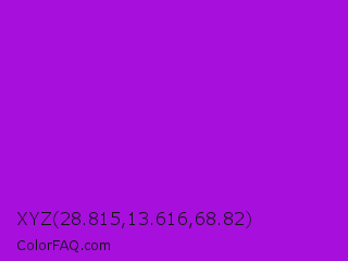 XYZ 28.815,13.616,68.82 Color Image