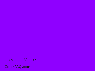 XYZ 29.378,13.06,95.58 Electric Violet Color Image