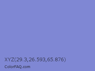 XYZ 29.3,26.593,65.876 Color Image