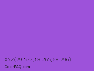 XYZ 29.577,18.265,68.296 Color Image