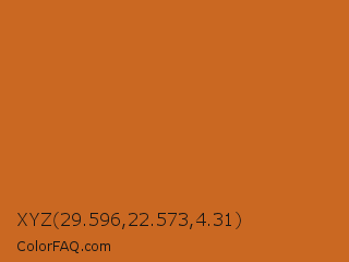 XYZ 29.596,22.573,4.31 Color Image