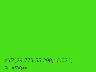 XYZ 29.773,55.298,10.024 Color Image