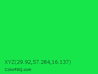 XYZ 29.92,57.284,16.137 Color Image