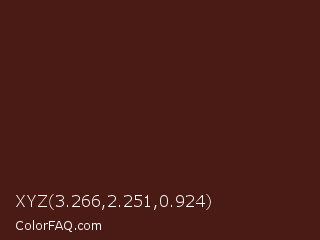 XYZ 3.266,2.251,0.924 Color Image