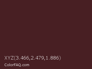 XYZ 3.466,2.479,1.886 Color Image