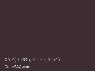 XYZ 3.485,3.065,3.54 Color Image