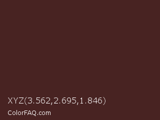 XYZ 3.562,2.695,1.846 Color Image