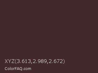 XYZ 3.613,2.989,2.672 Color Image