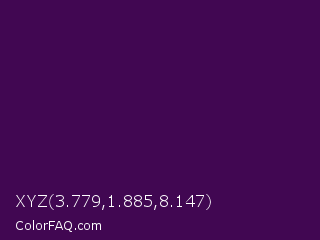 XYZ 3.779,1.885,8.147 Color Image