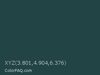 XYZ 3.801,4.904,6.376 Color Image