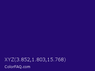 XYZ 3.852,1.803,15.768 Color Image
