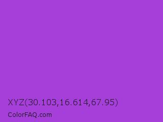 XYZ 30.103,16.614,67.95 Color Image