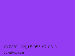 XYZ 30.106,15.955,87.081 Color Image