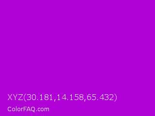 XYZ 30.181,14.158,65.432 Color Image