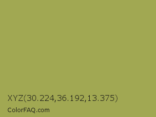 XYZ 30.224,36.192,13.375 Color Image