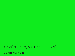 XYZ 30.398,60.173,11.175 Color Image