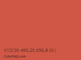 XYZ 30.495,20.656,8.01 Color Image