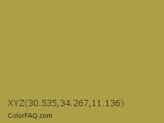 XYZ 30.535,34.267,11.136 Color Image